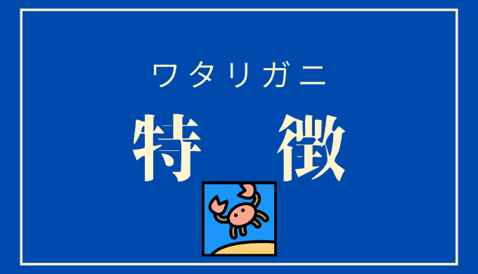 漁師が教える ワタリガニの選び方 5つのポイント 渡り蟹 カニ漁師 セイゴ会